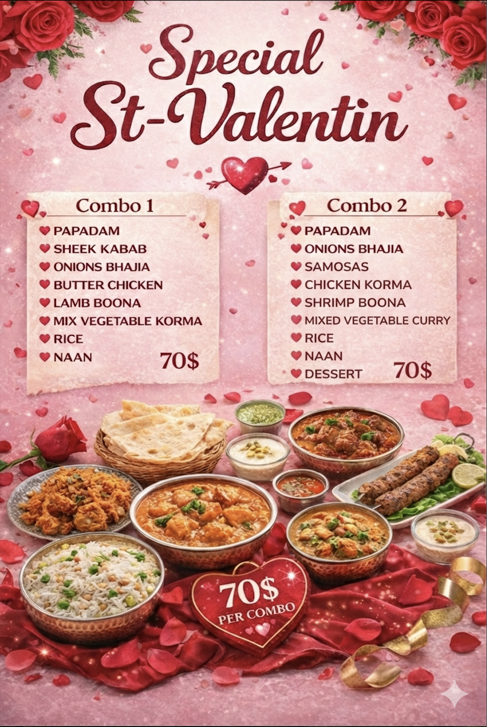 Spécial Saint-Valentin Raj Mahal